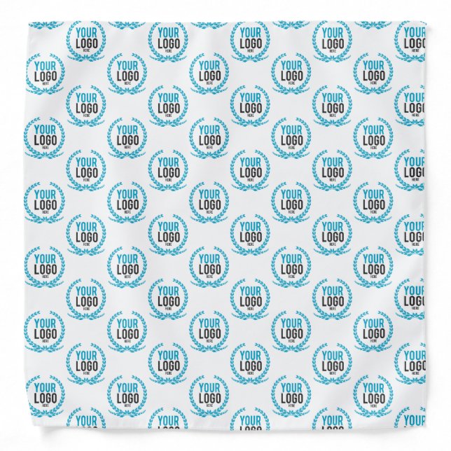 Your Custom Logo | Image All Over Patterned Bandana (Front)