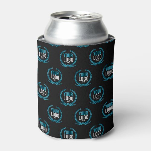 Your Custom Logo  Image All Over Patterned Can Cooler