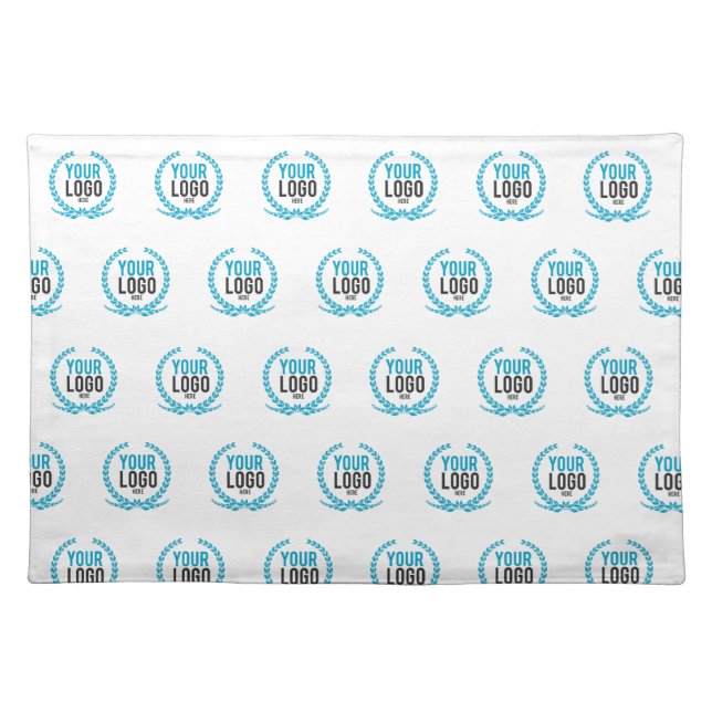 Your Custom Logo | Image All Over Patterned Cloth Placemat (Front)