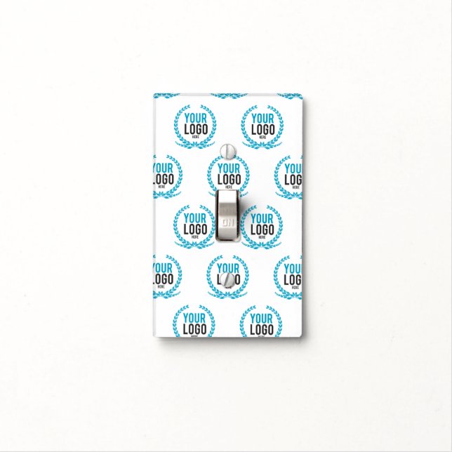 Your Custom Logo | Image All Over Patterned Light Switch Cover (In Situ)