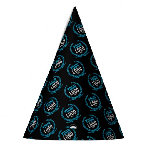 Your Custom Logo  Image All Over Patterned Party Hat
