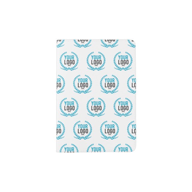 Your Custom Logo | Image All Over Patterned Passport Holder (Front)