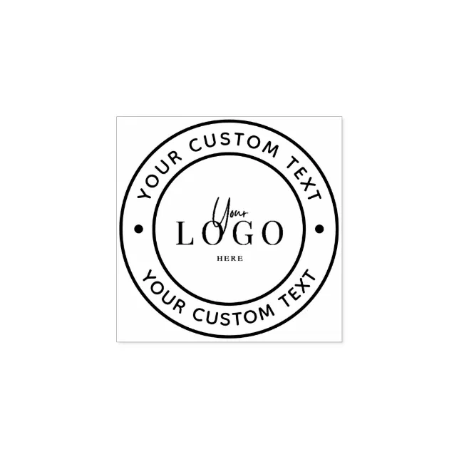 Your Custom Logo Rubber Stamp