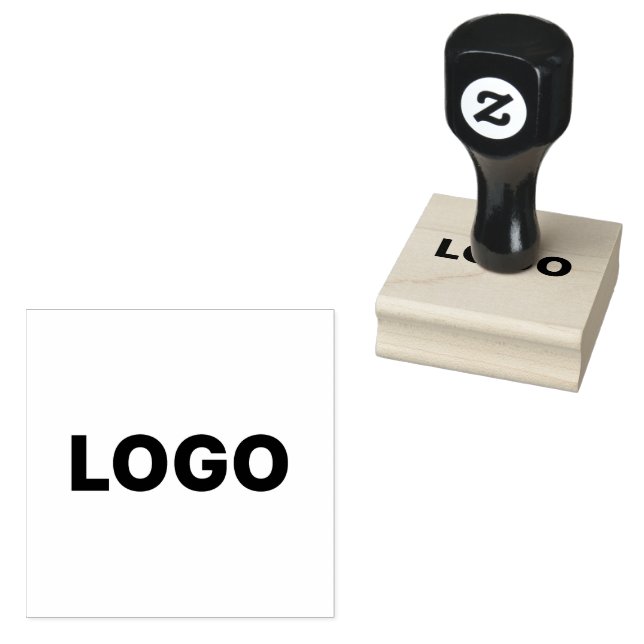 Your Custom Logo Rubber Stamp (Stamped)