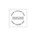 Your Custom Logo Rubber Stamp