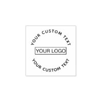 Your Custom Logo Rubber Stamp