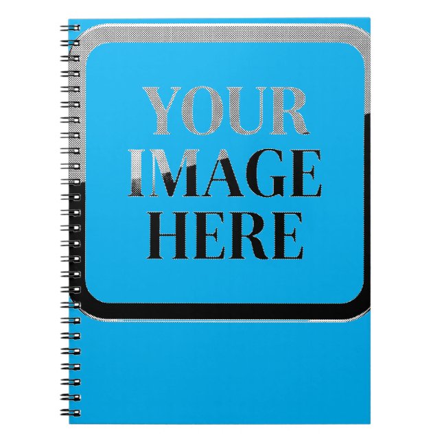 Your Custom Memory - Personalized Photo Placeholde Notebook (Front)
