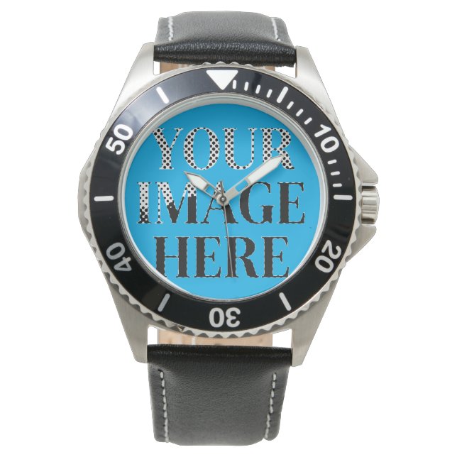 Your Custom Memory - Personalized Photo Placeholde Watch (Front)