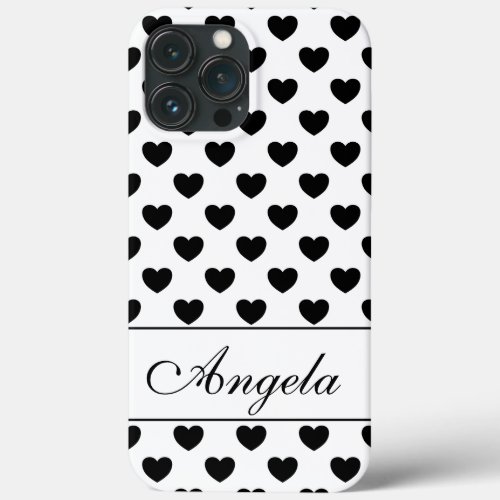 Your Custom Name Striking White And Black Cover