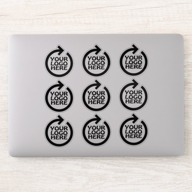 Your Custom Personalized Business Logo Sticker (Computer)