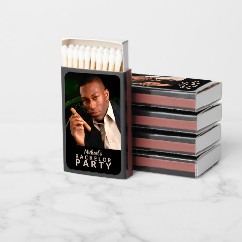 Your Custom Photo Bachelor Party Matchboxes