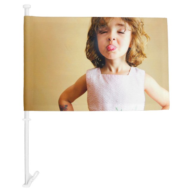 Your Custom Photo Car Flag (Front)
