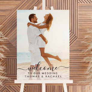 Your Custom Photo Wedding Welcome Foam Board