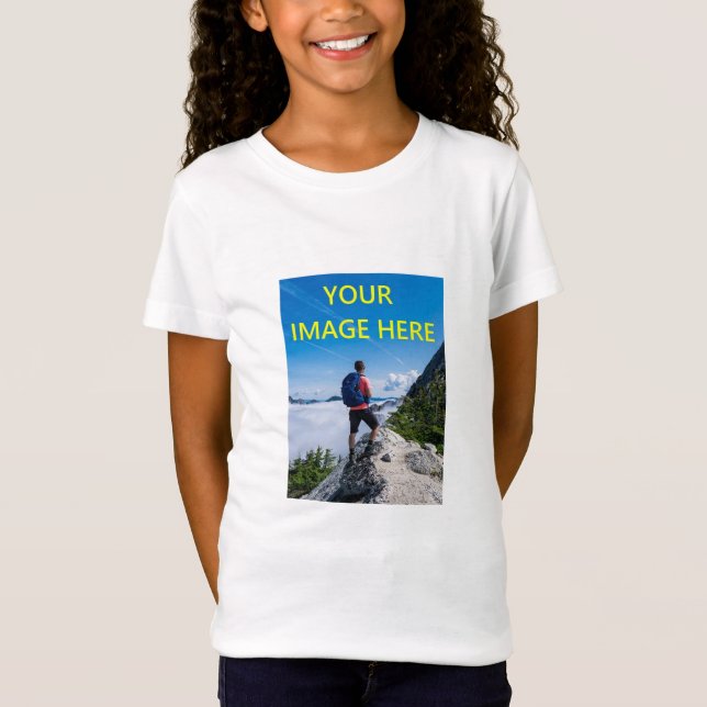 Your Custom Photo, Your Image Here Shirt, Custom T-Shirt (Front)