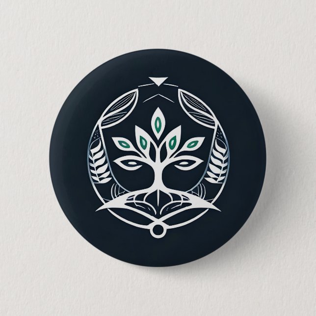 Your custom Picture and Text Personalized Button (Front)