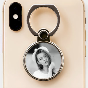 Your custom picture simple family photo phone ring stand