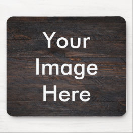 Your custom Picture Square Wood Mouse Pad