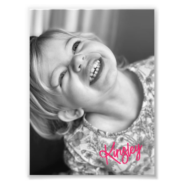 Your Custom Size Photo Enlargement Personalized (Front)
