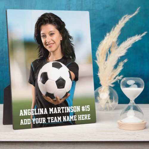 Your Custom Soccer or Your Sport Photo Plaque