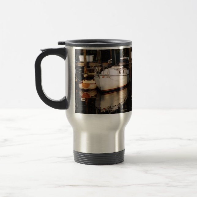 Your Custom Stainless Steel Travel/Commuter Mug (Left)