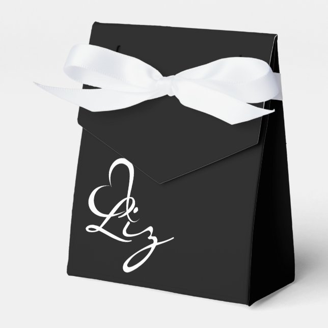 Your Custom Tent Favor Box (Front Side)