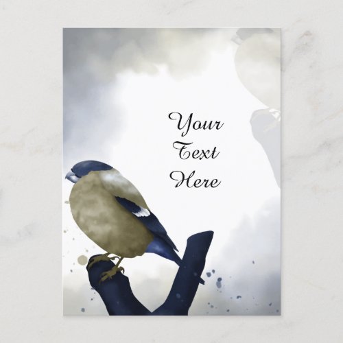 Your Custom Text _ Little Bird Personalized Postcard