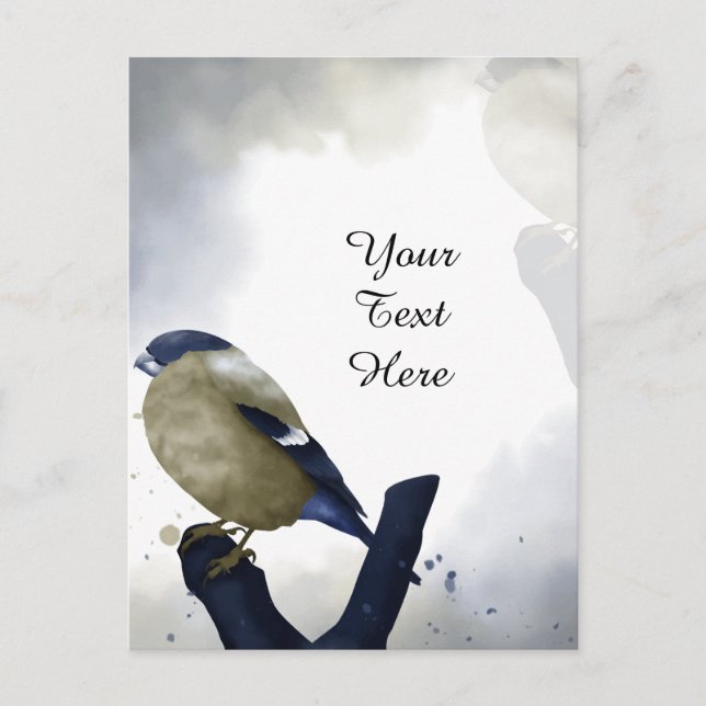 Your Custom Text - Little Bird Personalized Postcard (Front)