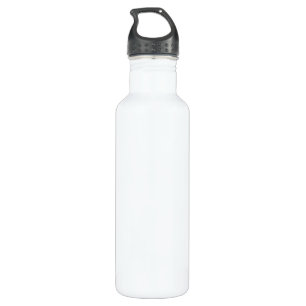 Your Custom Water Bottle (24 oz), White
