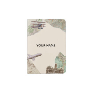 Your Customized Name Passport Covers & Holders