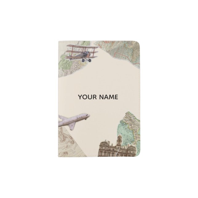 Your Customized Name Passport Covers & Holders (Front)