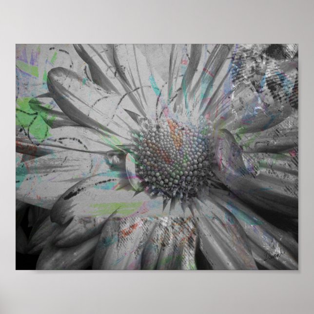 "Your Daily Flower" 8 x 10 poster or download (Front)