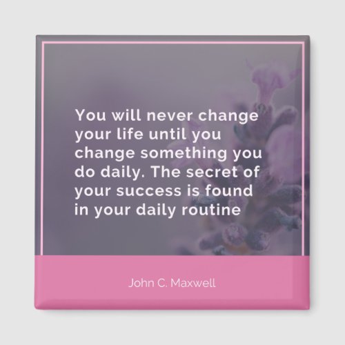 Your Daily Routine Magnet