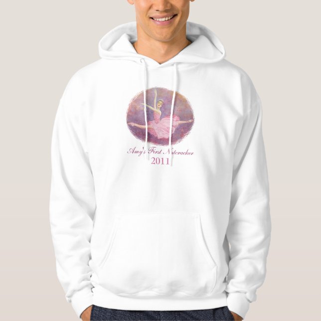 Your Dancer's First Nutcracker Hoodie (custom) (Front)