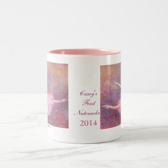 Your Dancer's First Nutcracker Mug (custom) (Center)