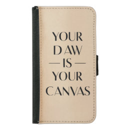 Your DAW Is Your Canvas Samsung Galaxy S5 Wallet Case