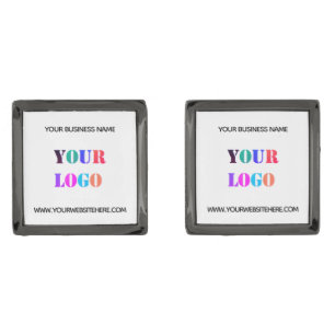 Your Design Branded Business Cufflinks Template