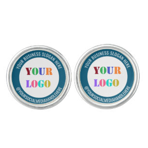Your Design Branded Promotional Business Cufflinks