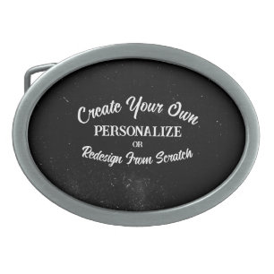 Your Design Here - Create Your Own Belt Buckle