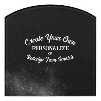 Your Design Here - Create Your Own Door Sign