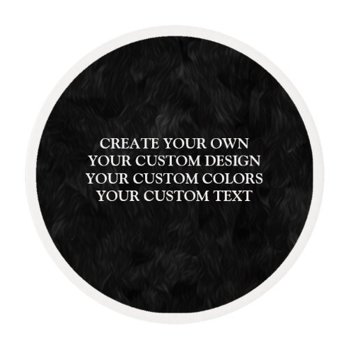 Your Design Here _ Create Your Own Edible Frosting Rounds