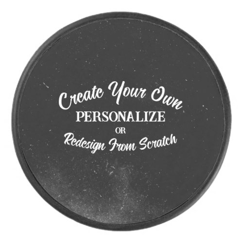 Your Design Here _ Create Your Own Hockey Puck