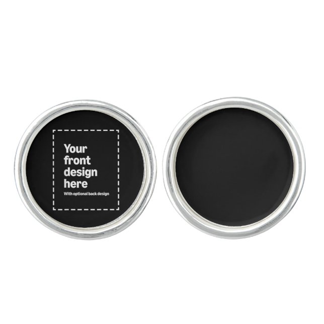 Your Design Here Cufflinks (Front)