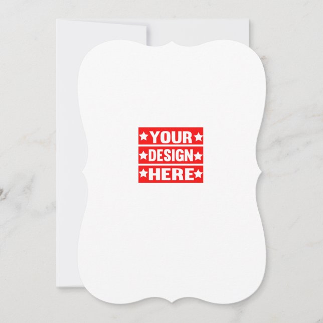 Your Design Here Custom Anniversary Card (Front)