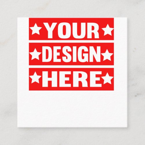 Your Design Here Custom  Discount Card