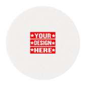 Your Design Here Custom Edible Frosting Rounds (Front)