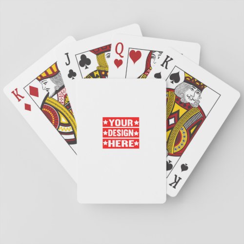 Your Design Here Custom  Playing Cards