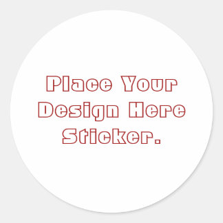 Your Design Here Custom Sticker