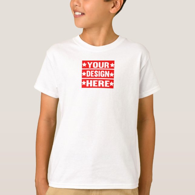 Your Design Here Custom  T-Shirt (Front)