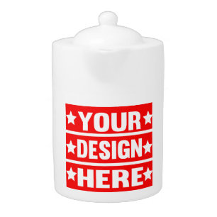 Your Design Here Custom  Teapot