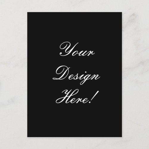 Your Design Here Custom Wedding Announcement Card